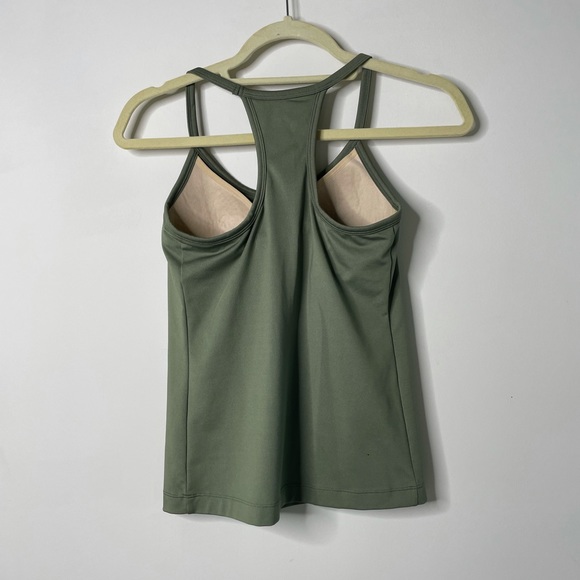 Athleta Army Green Athletic Tank Small* L16 - Picture 3 of 5